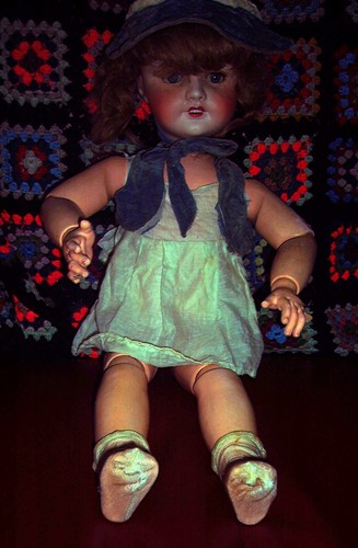 Poupee ancienne unis - poupee,