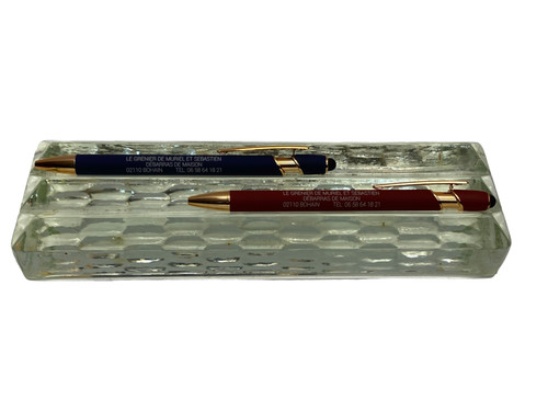 Ancien presse papier verre - ancien,