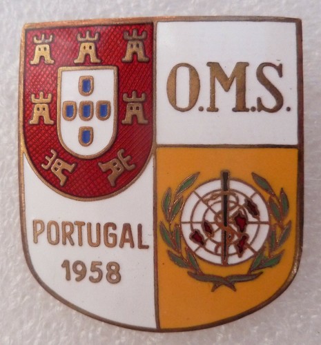 Insigne badge oms 1958 - oms,