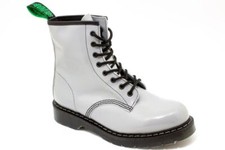 Solovair By Nps Fabriqué En Angleterre 8 Œil Derby Bateau Gris Brevet