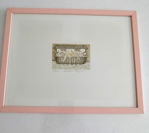 Gravure estampe arche - gravure,, noe