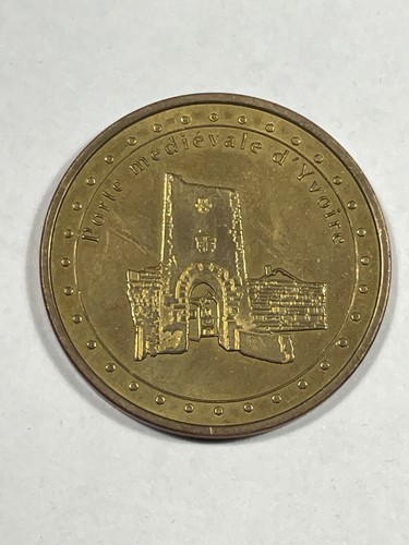 Médaille porte médiévale - médaille,