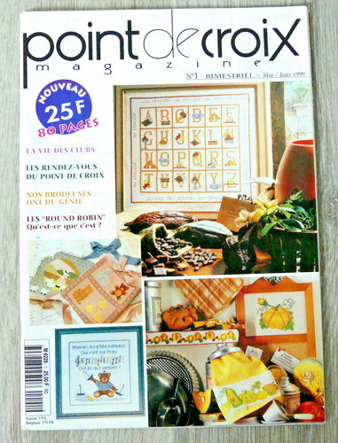 Point croix magazine - magazine, n°1