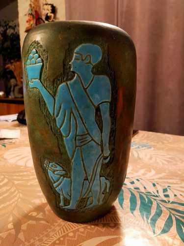 Vase signé loiseleur - vase,