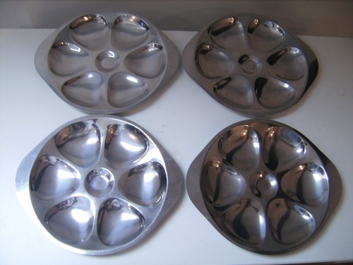 Lot assiettes à huitres - de,