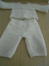 Brassière laine et pantalon