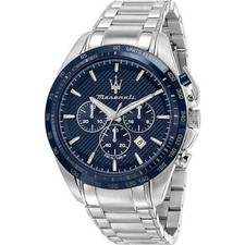 Montre   Maserati traguardo R8873612043  Bracelet Acier Argent pour homme