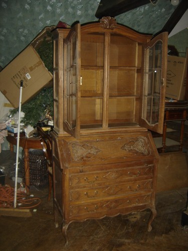 Ancien meuble bureau deux