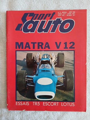 Sport auto 1968 - auto, matra