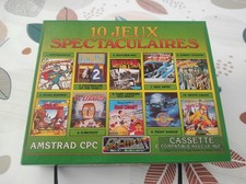 AMSTRAD CPC - Compilation 10 Jeux Spectaculaires