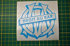 STICKERS HUMOUR OM DROIT AU BAR sticker auto, moto, bateau,HUMOUR    10x10cm