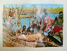 AIR AFRIQUE  publicité , carte postale -puzzle Vintage