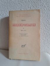 HEGEL Correspondance Tome II (1813-1822) nrf 1963