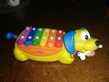 🍓 Jouet Musical D'éveil Le Chien Fisher Price Xylophone Piano Longueur 40 Cm