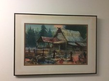 ORIGINAL SIGNED WATERCOLOR BY