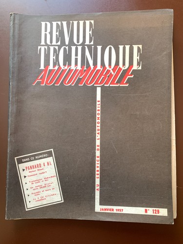 Rta revue technique automobile - revue,