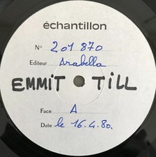 Vinyle test pressing LP Emmitt