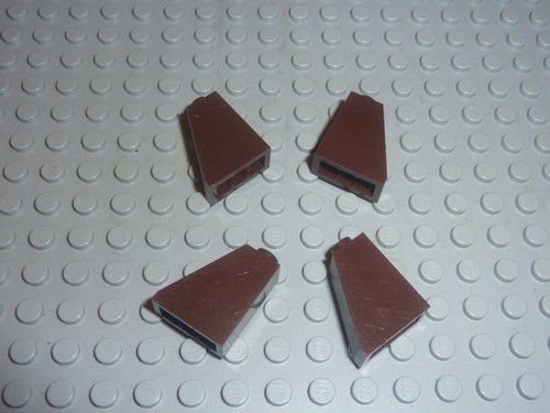 Lego dkbrown slope brick - 4, x
