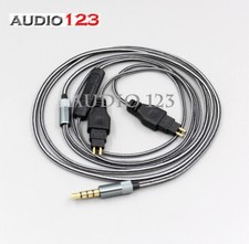 AUDIO123 Casque Câble Cordon Pour Sennheiser HD580 HD600 HD650 Avec Micro Neuf