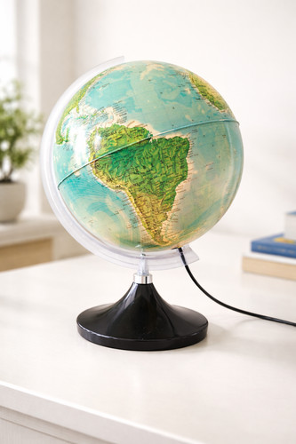 Globe terrestre lumineux - globe,