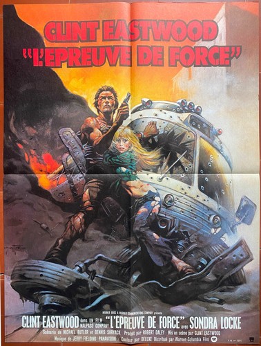 Affiche epreuve force - de, the