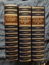 Eugène Sue, Les Mystères De Paris, 3 Volumes, Editions Baudelaire, Paris 1965