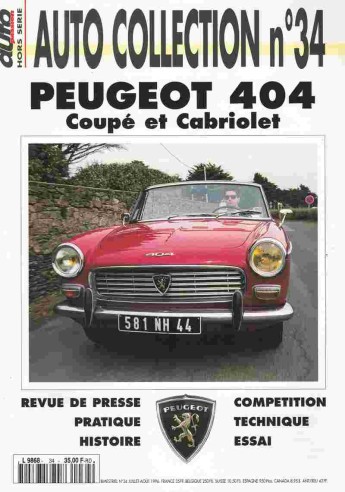 Peugeot 404 coupé - ▄▀▄,