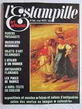 L'ESTAMPILLE N°86 /Rubens/vaisselier/ivoirier/antiquaires flamands/art islamique