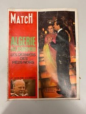 REVUE PARIS MATCH 1968 ALGÉRIE AUJOURD HUI LES DERNIERS DES PIEDS NOIRS