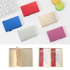 Étui Pour Cartes De Visite Protection Des Cartes Étui En Métal Porte-Carte D' /