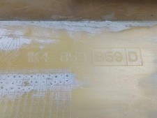 1k4853859 spoiler bas de caisse gauche pour VOLKSWAGEN GOLF V (1K1)(2003- ) 3.2