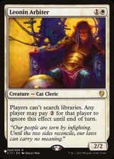 Magic MTG - Leonin Arbiter - La Liste - MINT/NMINT - EN