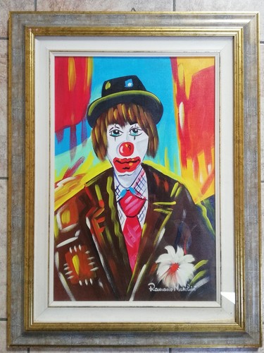 Romano mussolini clown - mussolini,