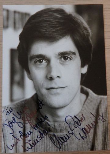 Autograph actor and - , voice