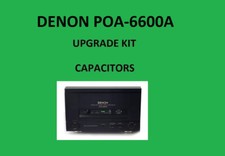 Amplificateur stéréo DENON POA-6600A Repair KIT - tous les condensateurs