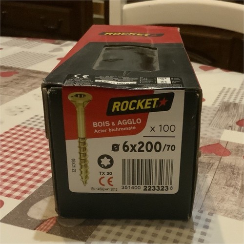 Rocket vis bois acier - vis,
