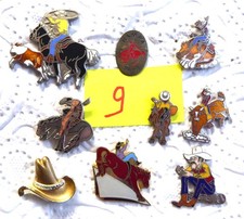 Lot de pin's Western , Cow - boys , Rodéo , USA         -3-
