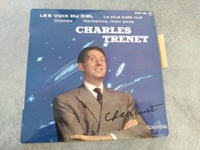 Charles Trenet Ep 45T Les Vieux Du Ciel  Languette