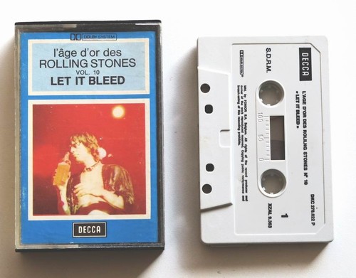 Cassette audio the rolling - k7,