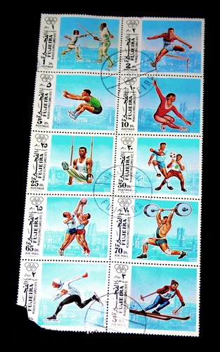 Planche timbres stamp - planche, 10