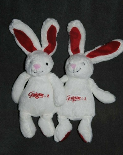 Lot doudou peluche lapin - 2,