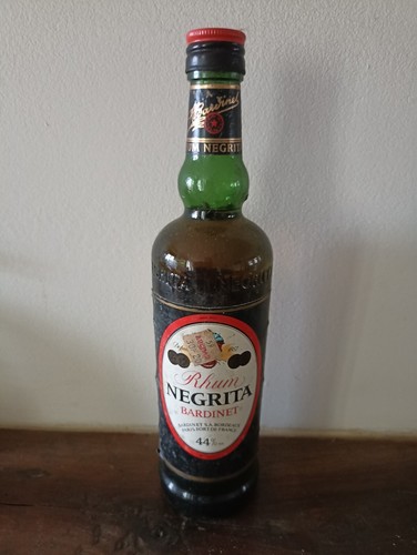 Ancienne bouteille rhum - bouteille,