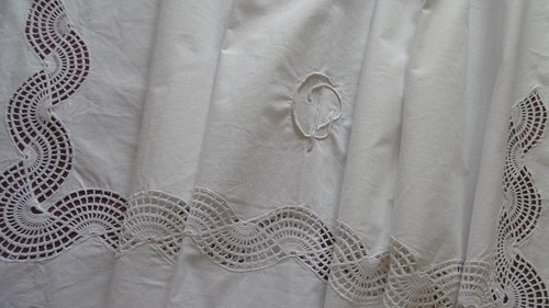 Pied lit drap de visite - ou,
