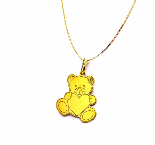 Collier jaune 18k 750 1000 - jaune, 750/1000