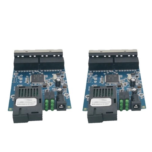 Commutateur ethernet fibre - 2x(commutateur,
