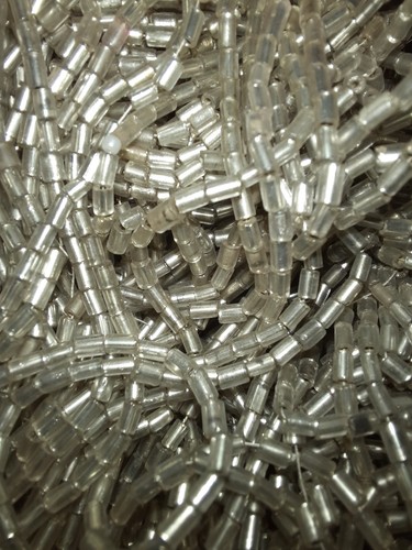 Ancien écheveau perles de - de,