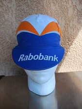 Vintage Casquette Cyclisme.RABOBANK AGU COLNAGO. Tour De France .Original