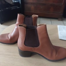 bottines cuir avec petits