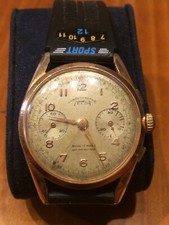 MONTRE CHRONOGRAPHE MÉCANIQUE TELDA