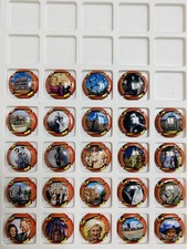 Génériques La Belgique Souverains et Monuments la série de 24 capsules Ct Rouge